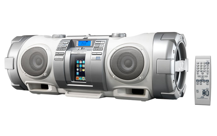 Jvc Rv Nb W Boombox Surpuissante Compatible Ipod