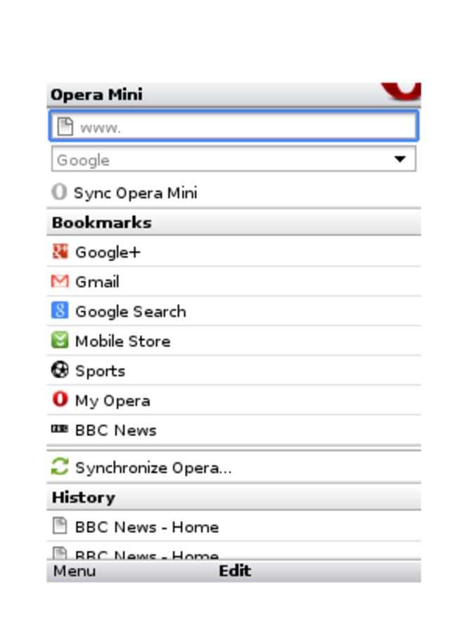 Opera-Mini-4.5-page-demarrage