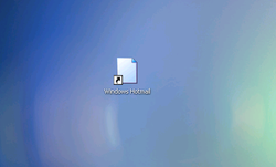Raccourci Hotmail 4