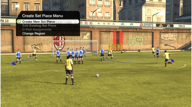 FIFA 10 - Mode Entreinament (2)