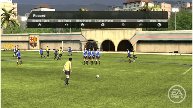 FIFA 10 - Mode Entreinament (3)