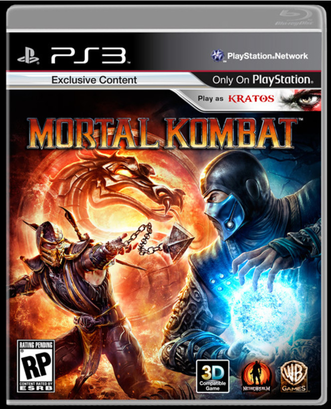Mortal Kombat - jaquette PS3 US