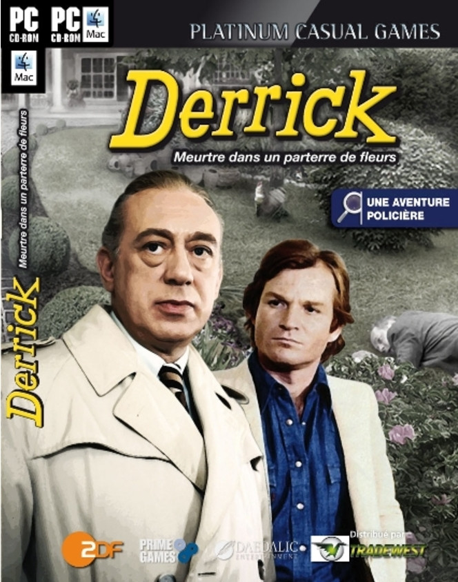 Derrick - Meurtre dans un parterre de fleurs - jaquette PC