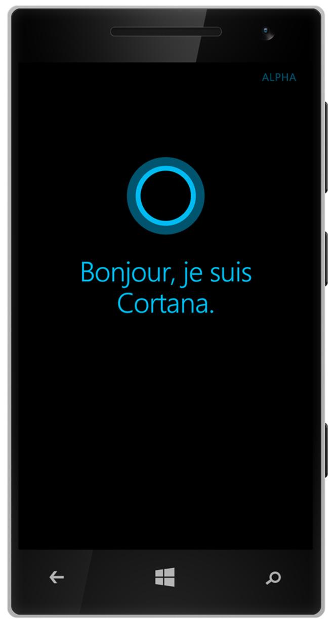 Cortana france