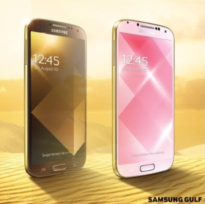 Samsung Galaxy S4 gold