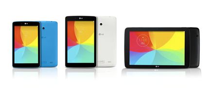 LG G Pad gamme