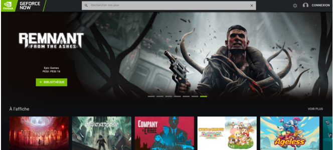 Nvidia GeForce Now Chromebook