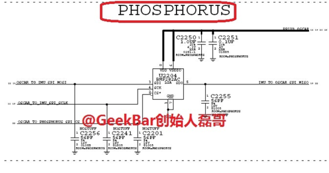 iPhone 6 coprocesseur M8 phosphorus
