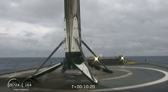 Falcon Heavy recuperation