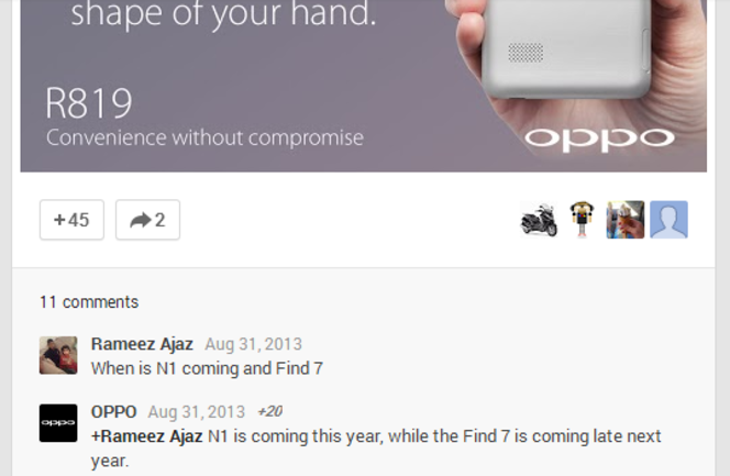 Oppo Find 7 confirmation