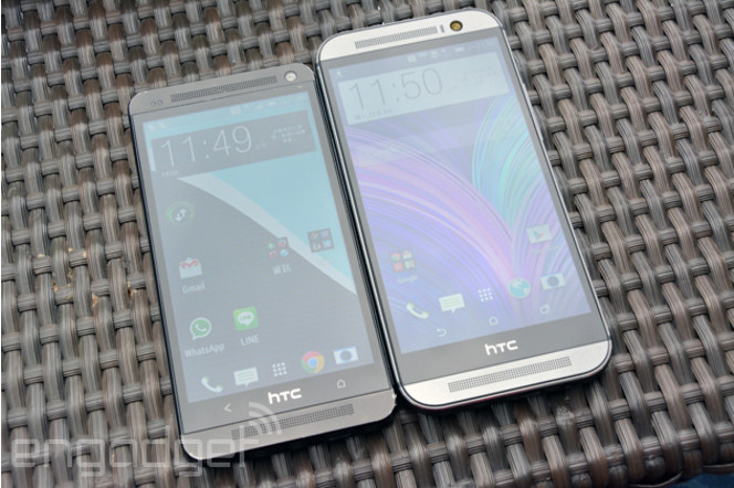 HTC One M8 comparaison