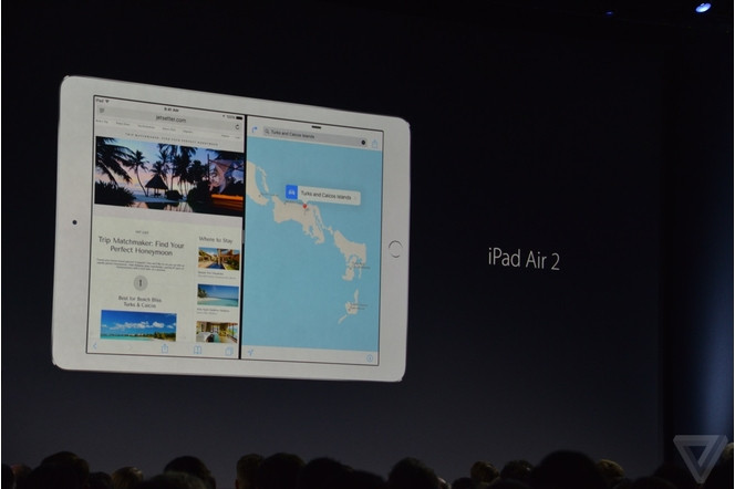 iOS 9 iPad Air SplitView