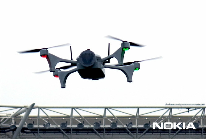Nokia Saving Lives drones