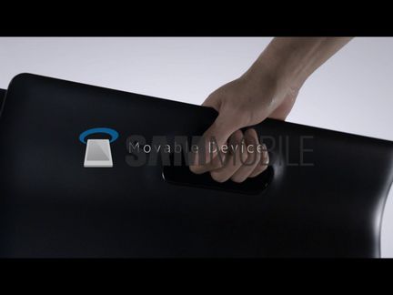 Samsung Galaxy View poignee