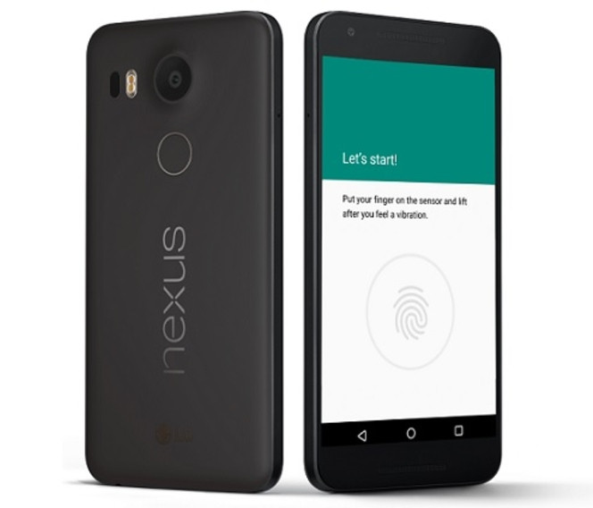 Nexus 5P imprint