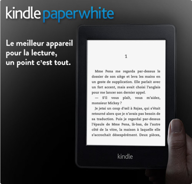 Kindle Paperwhite nouvelle