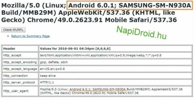 Samsung Galaxy Note 7 UAP