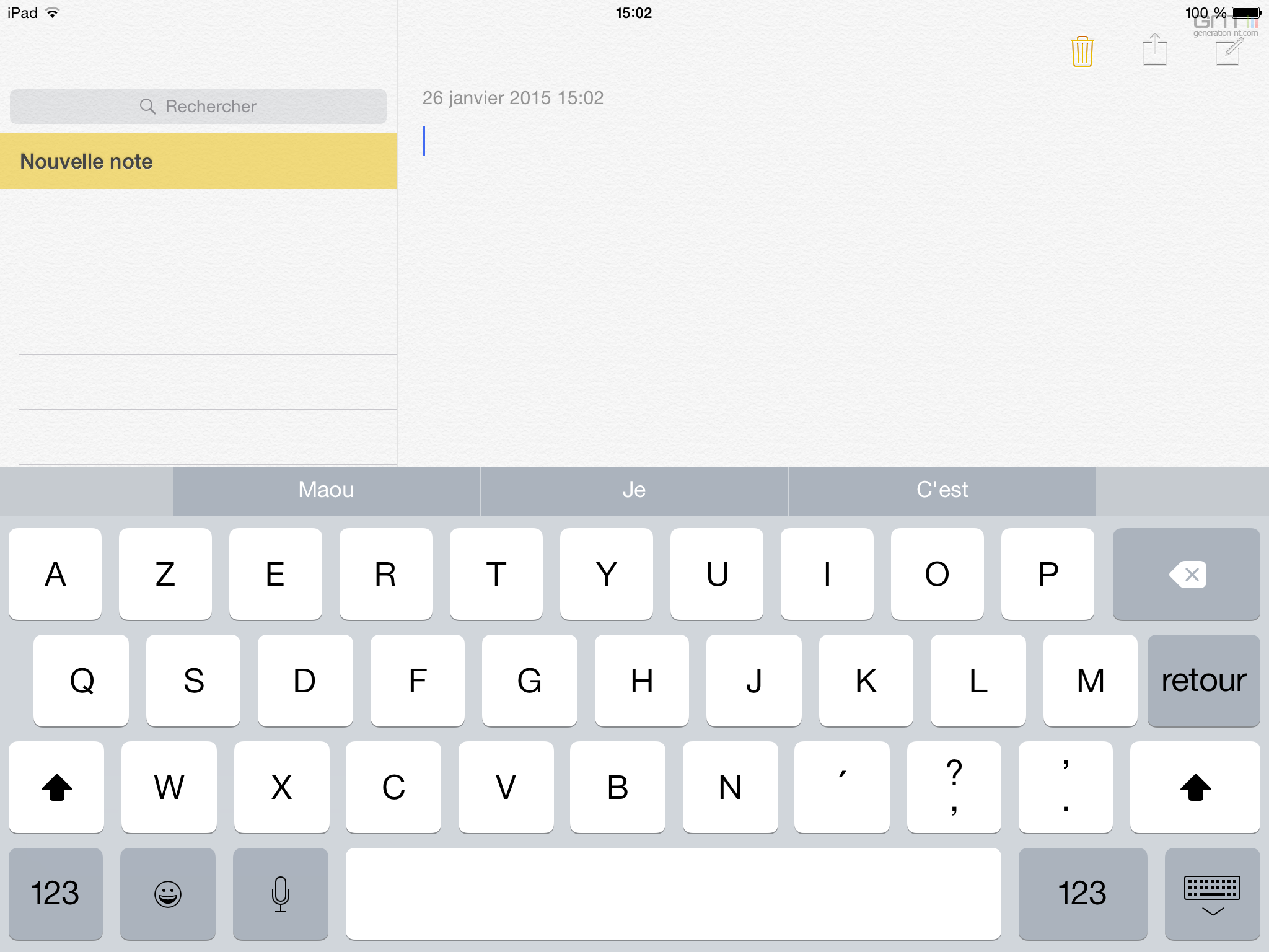 Touches fantÃ´mes clavier virtuel iPad (1)