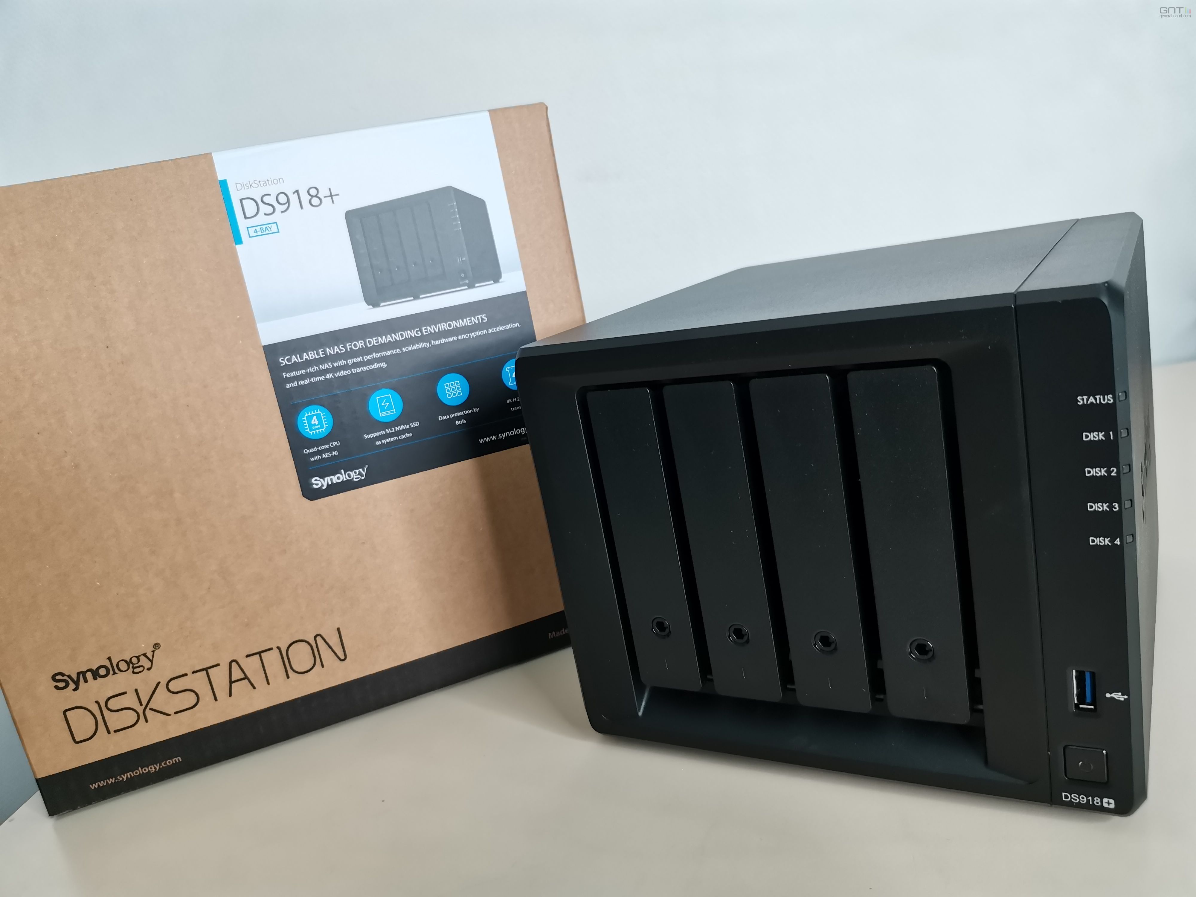 Test Du Nas Synology Ds Baies Pour Les Pme Et Particuliers