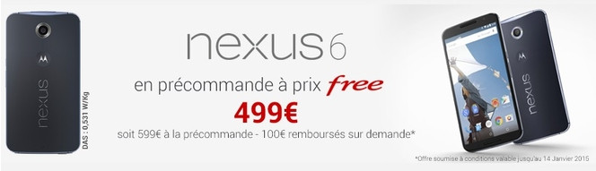 Nexus 6 Free Mobile