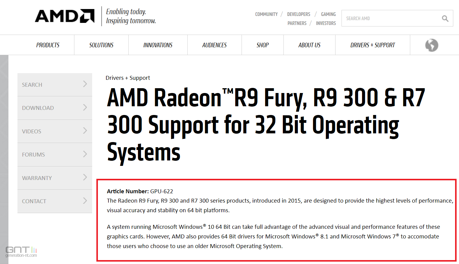 AMD 32-bit abandon (2)