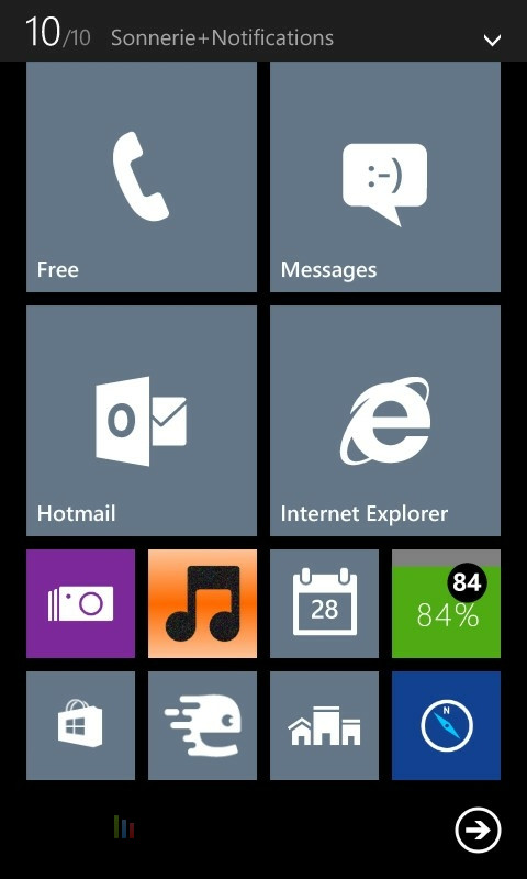 RÃ©gler son Windows Phone (1)