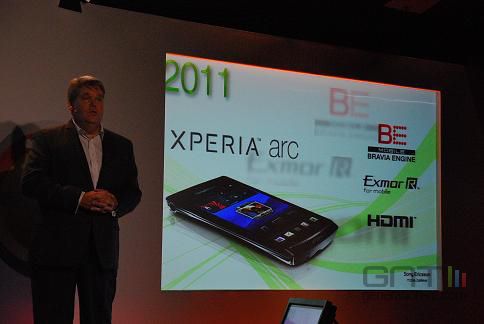 MWC Sony Ericsson Xperia Arc