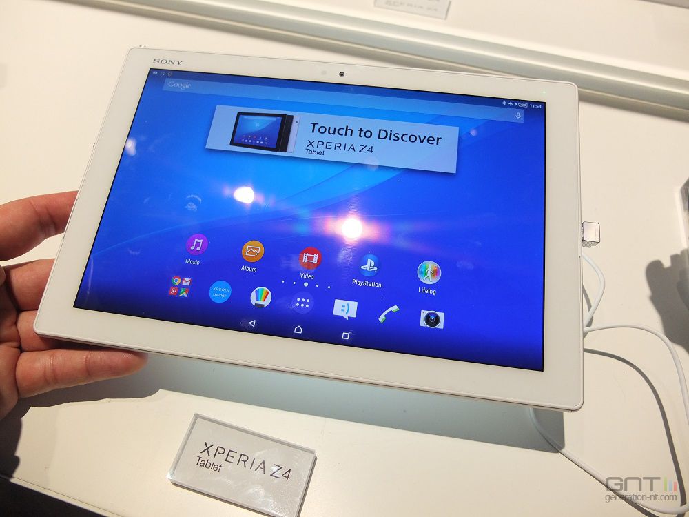 Sony xperia Z4 Tablet 01