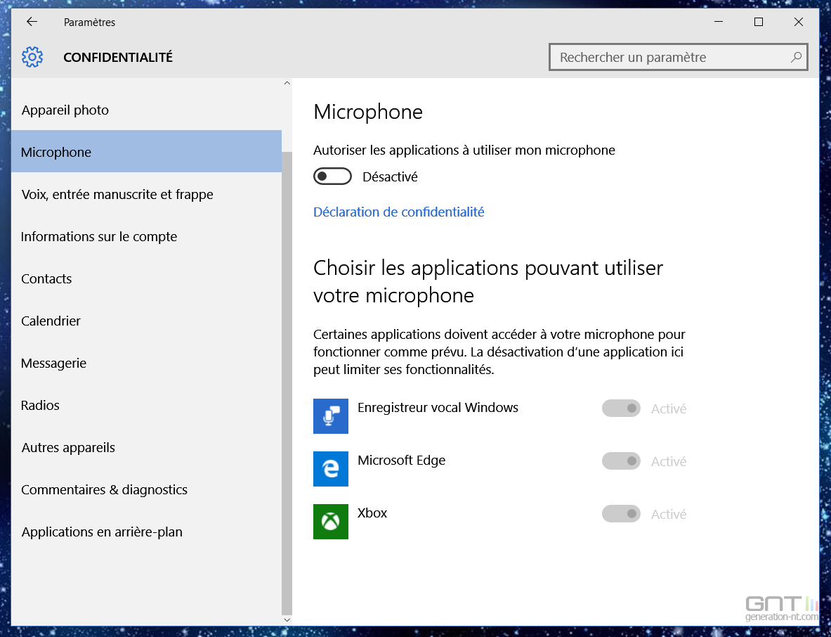 Vie privÃ©e Windows 10 (3)