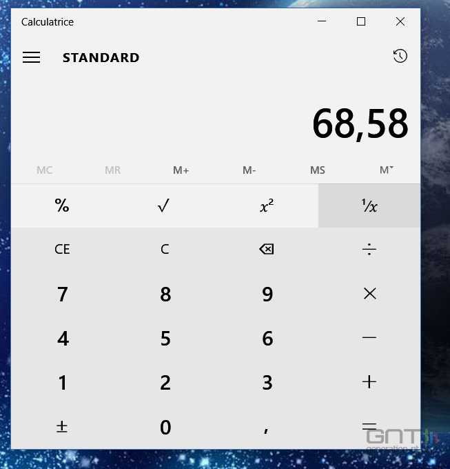 Calculatrice Windows 10 (1)