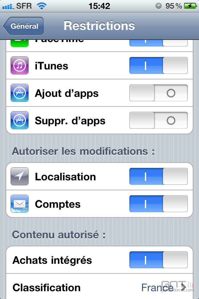 Ajout Suppression Applications iOS Ajout Suppression Applications iOS 004
