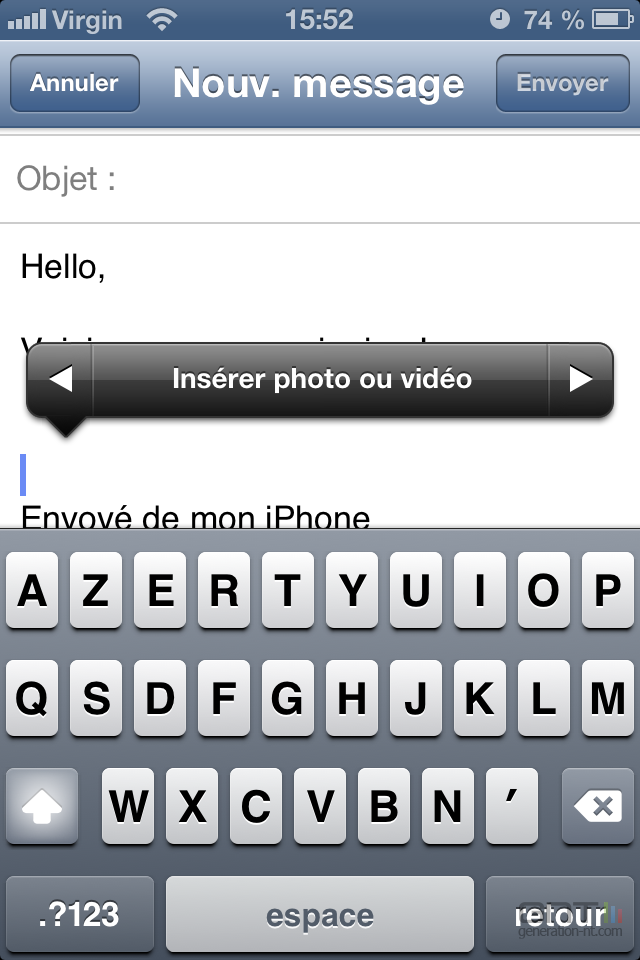 Photo Mail iOS 2