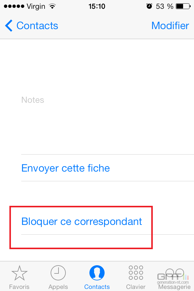 Bloquer appels SMS iPhone (2)