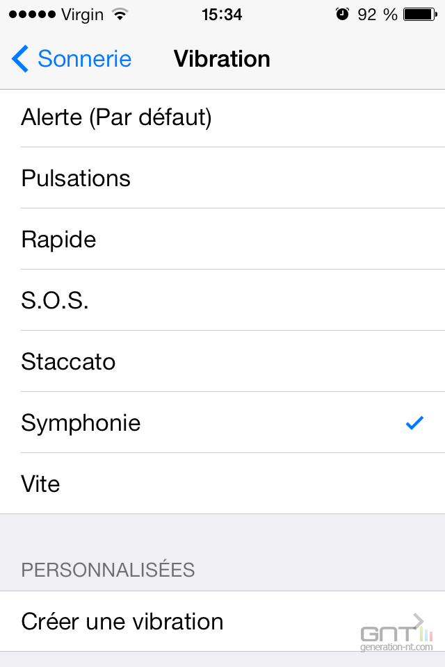 Vibrations personnalisÃ©es iOS 7 (4)