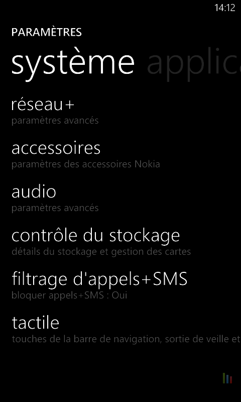 Tapoter sortir veille Windows Phone (2)