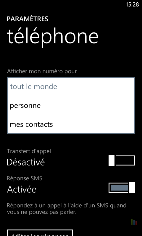 Masquer numÃ©ro Windows Phone (3)