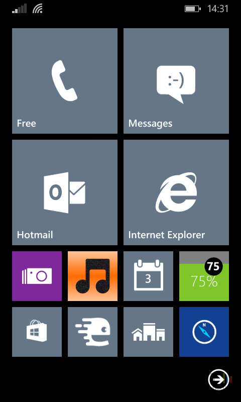 Modifier fond Ã©cran Windows Phone (1)
