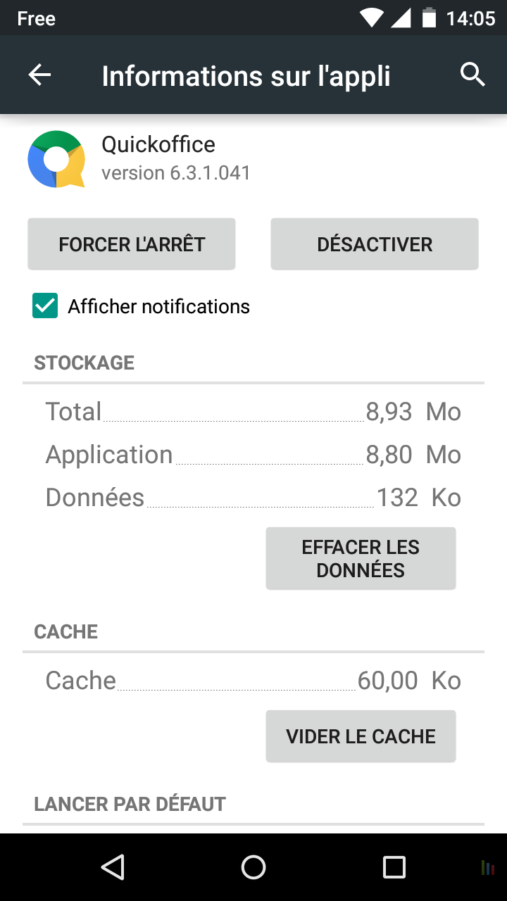 Cacher applications intÃ©grÃ©es Android (4)