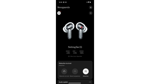 Nichts Ohr 3 Anwendung