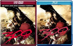 300 film hddvd bluray