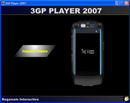 3GP Player screen1