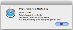 acid3 timing screenshot