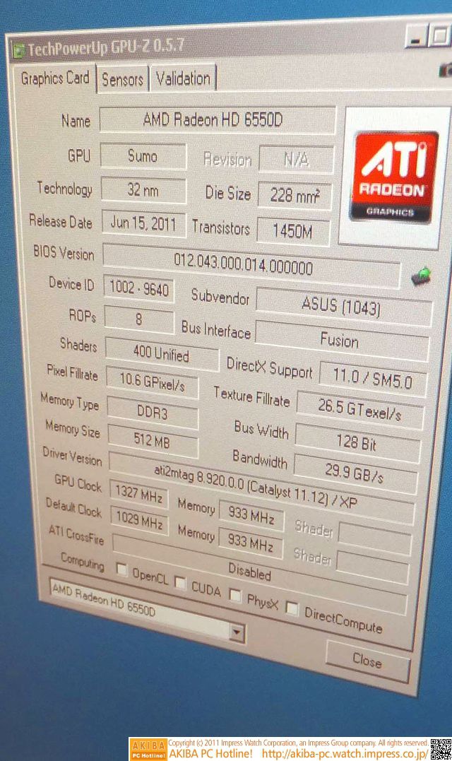 AMD A8-3870K overclocking GPU