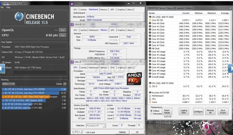 AMD FX-9590 test 3