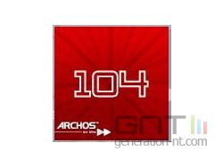 Archos 104 Boot Screen