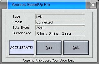 Azureus SpeedUp Pro