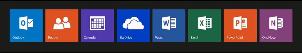 Bandeau-Outlook-SkyDrive-Office-Web-Apps
