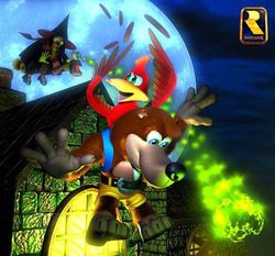 Banjo Kazooie artwork.