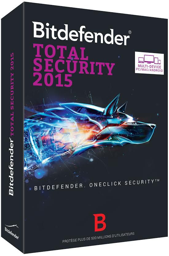 Bitdefender Total Security 2015 boite