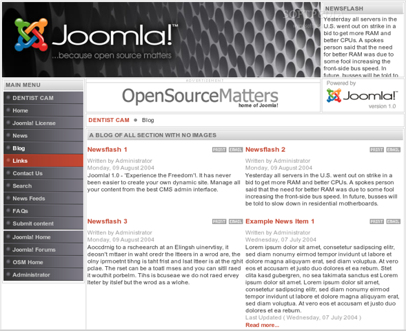 Bitnami Joomla screen2